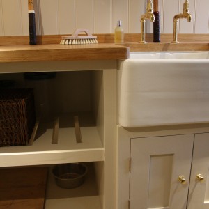 Utility room cabinets