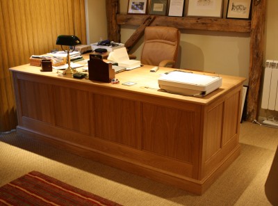 Oak office desk