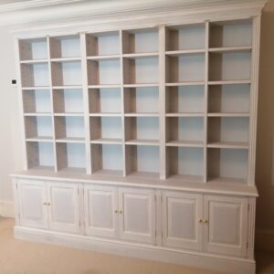 Painted bookcase